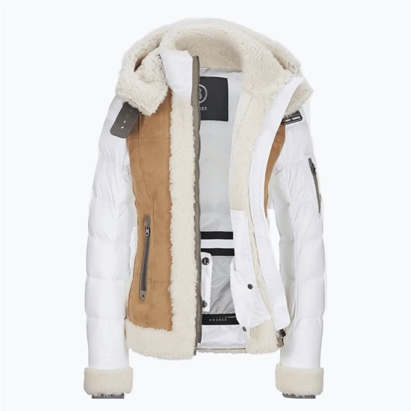 Rare Bogner Riana-LD Women’s Shearling Jacket M - Picture 5 of 16